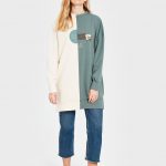 Loreen Renk Bloklu Pul İşlemeli Sweatshirt